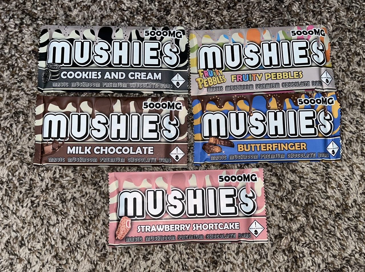 MUSHIES - Magic Mushroom Chocolate Bars 5000mg