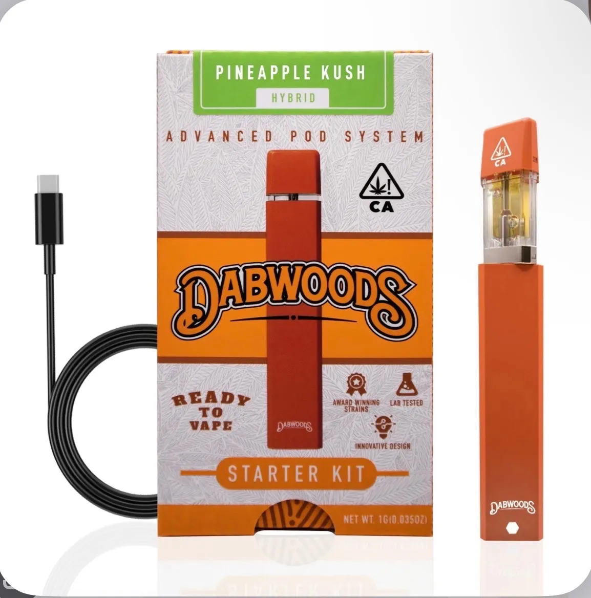DABWOODS - STARTER KIT (BAT + POD)